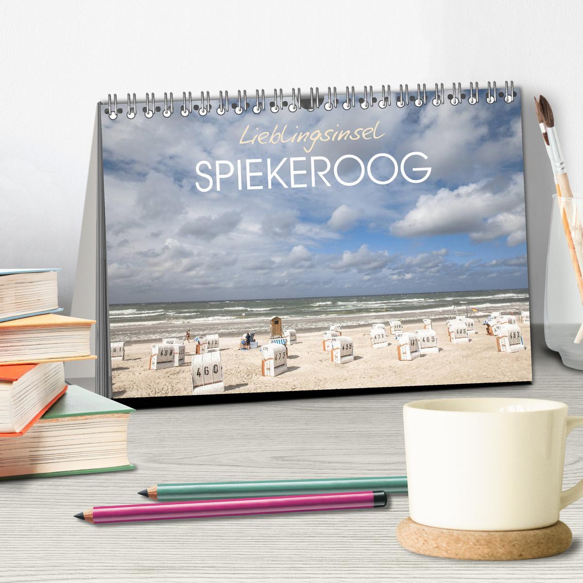 Bild: 9783435378012 | Lieblingsinsel Spiekeroog (Tischkalender 2025 DIN A5 quer),...