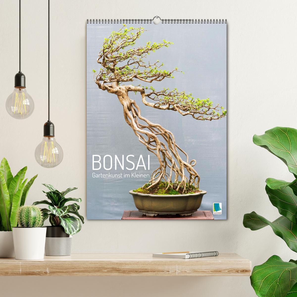 Bild: 9783435851881 | Bonsai: Gartenkunst im Kleinen (Wandkalender 2025 DIN A2 hoch),...