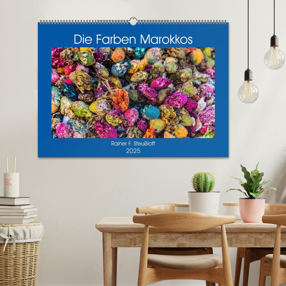 Bild: 9783435193899 | Die Farben Marokkos (Wandkalender 2025 DIN A2 quer), CALVENDO...