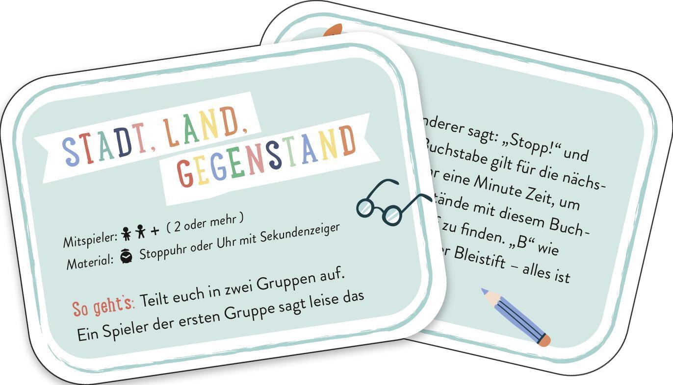 Bild: 4260308344640 | Schulkind! 25 neue Spiele für die Pause | Pattloch Verlag | Spiel