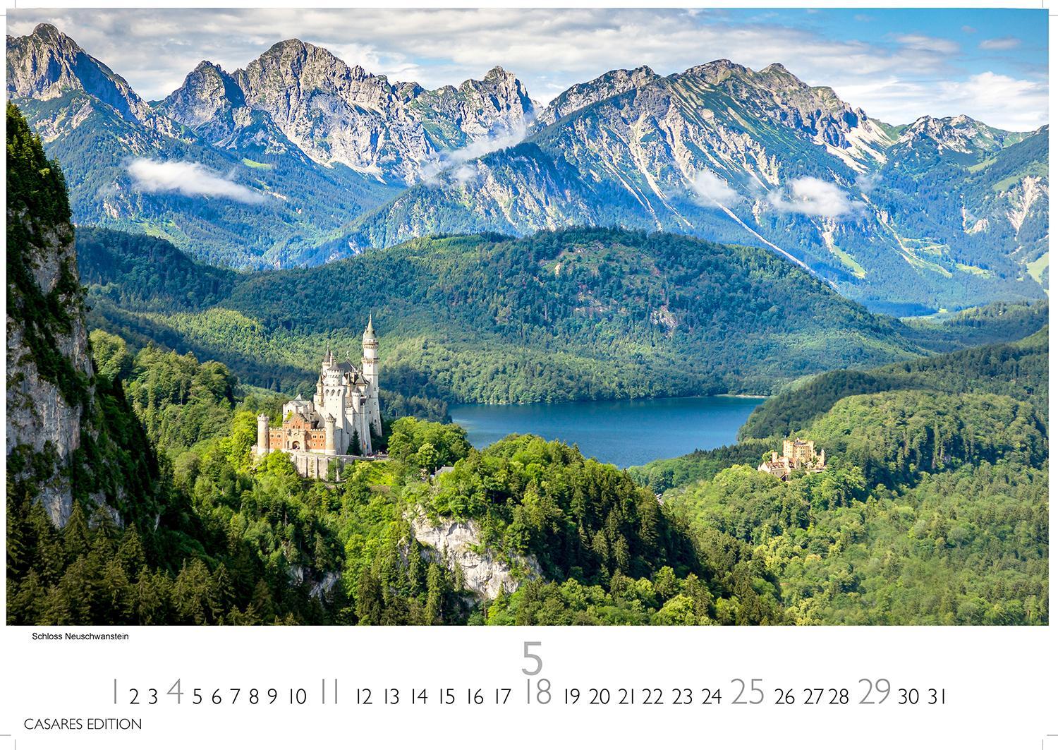 Bild: 9781835243084 | Oberbayern 2025 L 35x50cm | Kalender | 14 S. | Deutsch | 2025