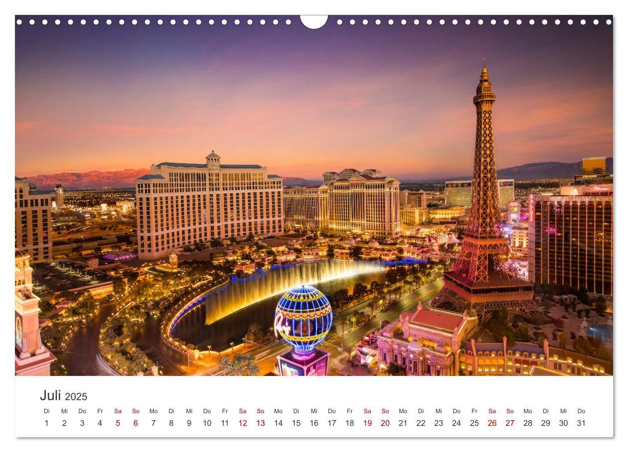 Bild: 9783383917721 | Las Vegas - Die Hauptstadt der Unterhaltung. (Wandkalender 2025 DIN...