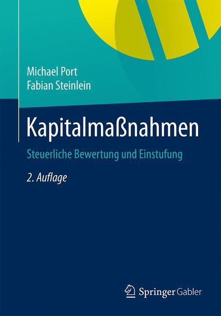 Cover: 9783658069759 | Kapitalmaßnahmen | Steuerliche Bewertung und Einstufung | Taschenbuch