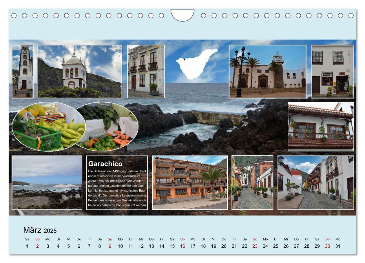 Bild: 9783435006274 | Zauberhaftes Teneriffa (Wandkalender 2025 DIN A4 quer), CALVENDO...