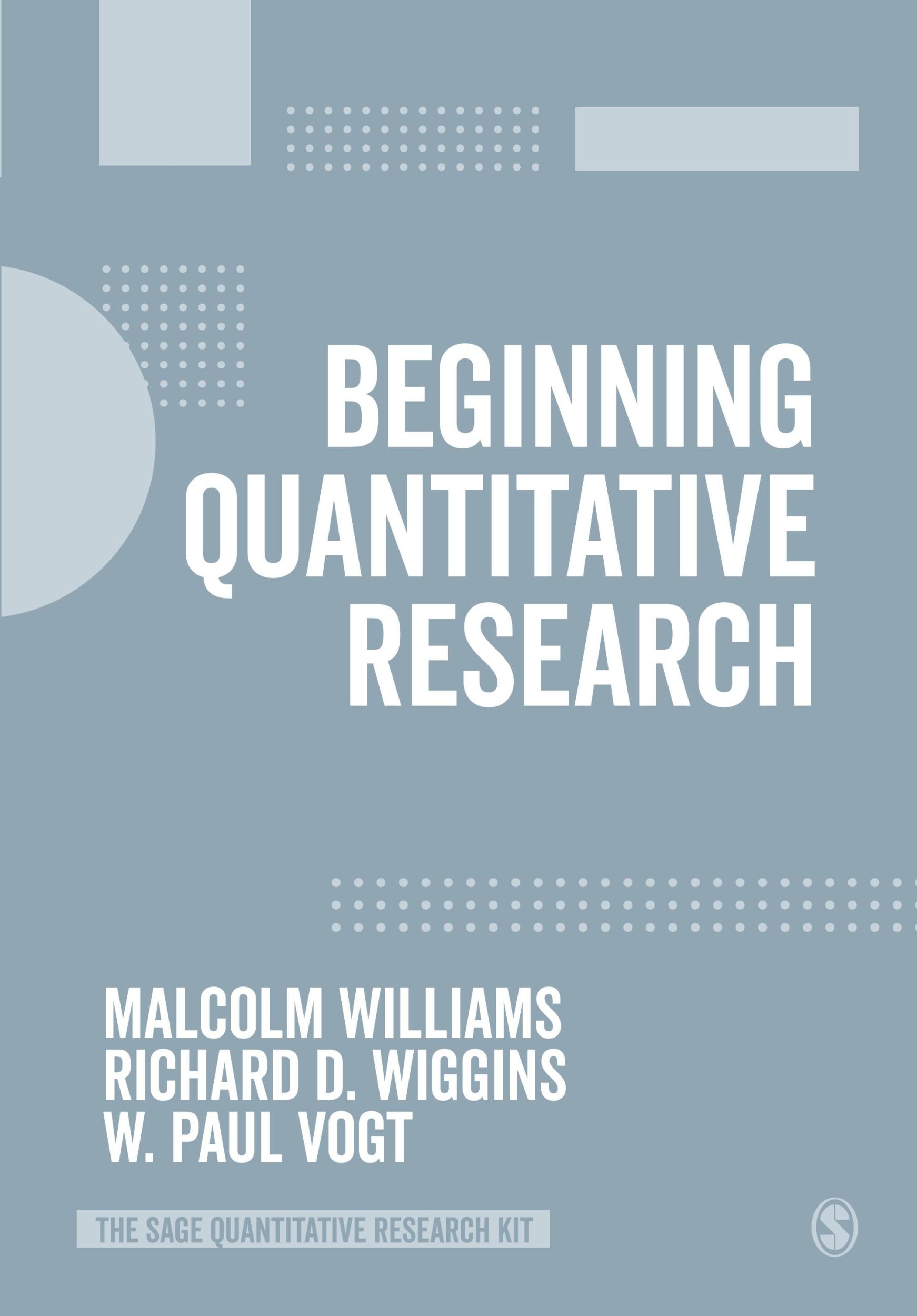 Cover: 9781526432148 | Beginning Quantitative Research | Malcolm Williams (u. a.) | Buch