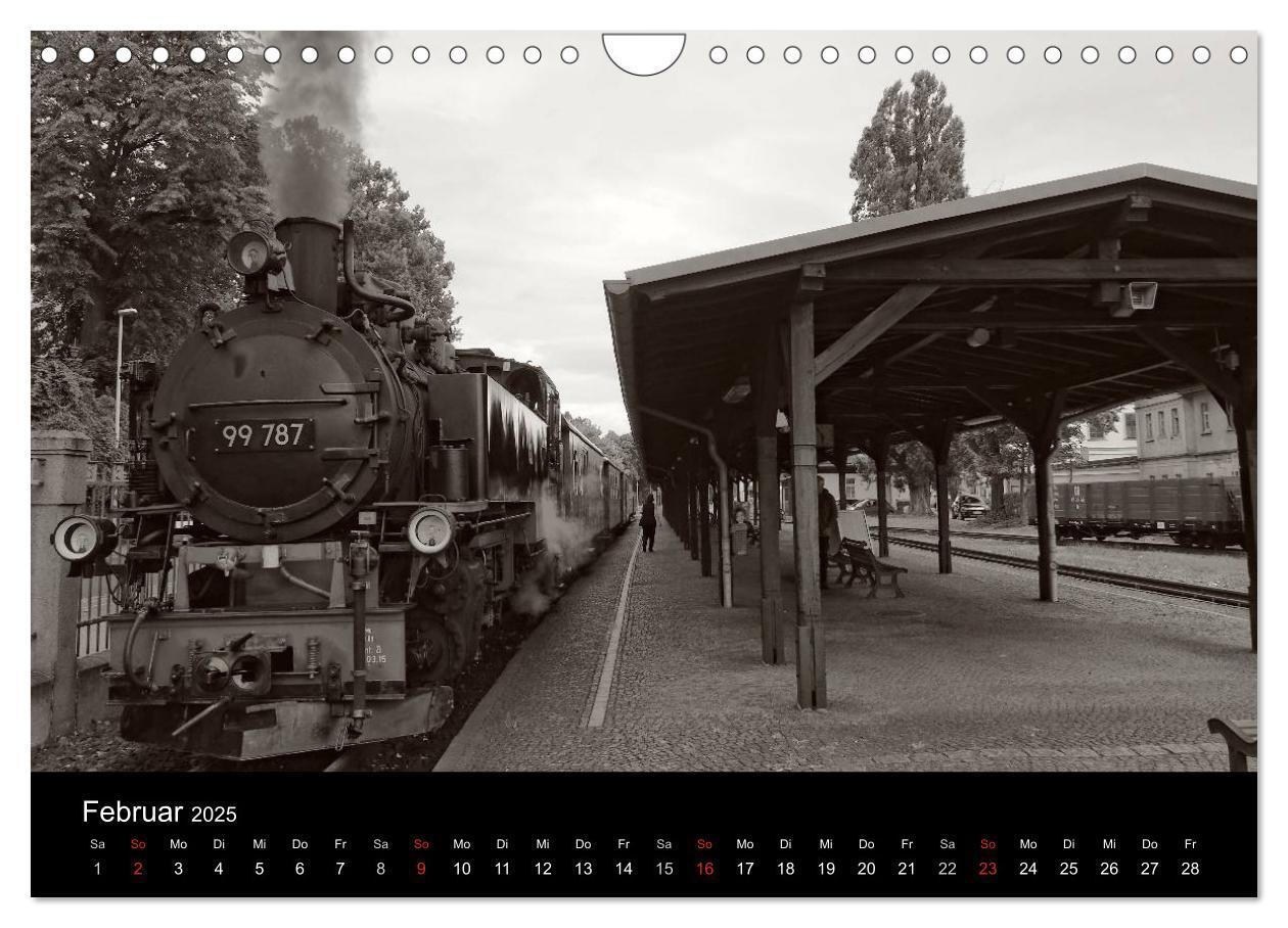 Bild: 9783435573110 | Ein Jahr mit der Schmalspurbahn aus Zittau (Wandkalender 2025 DIN...