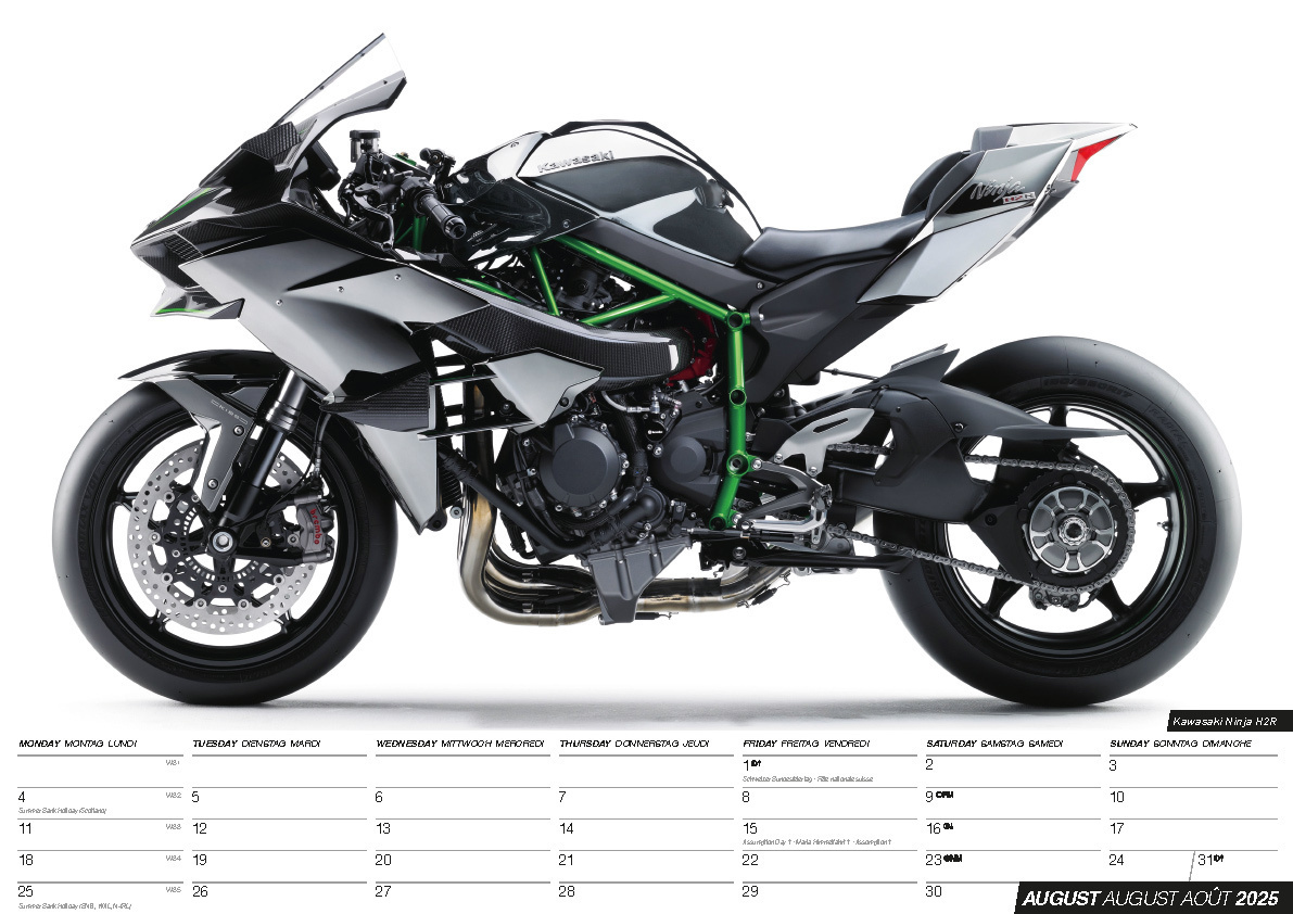 Bild: 9798893610437 | Motorräder 2025 - Der Motorrad Kalender | Kalender | 14 S. | Deutsch