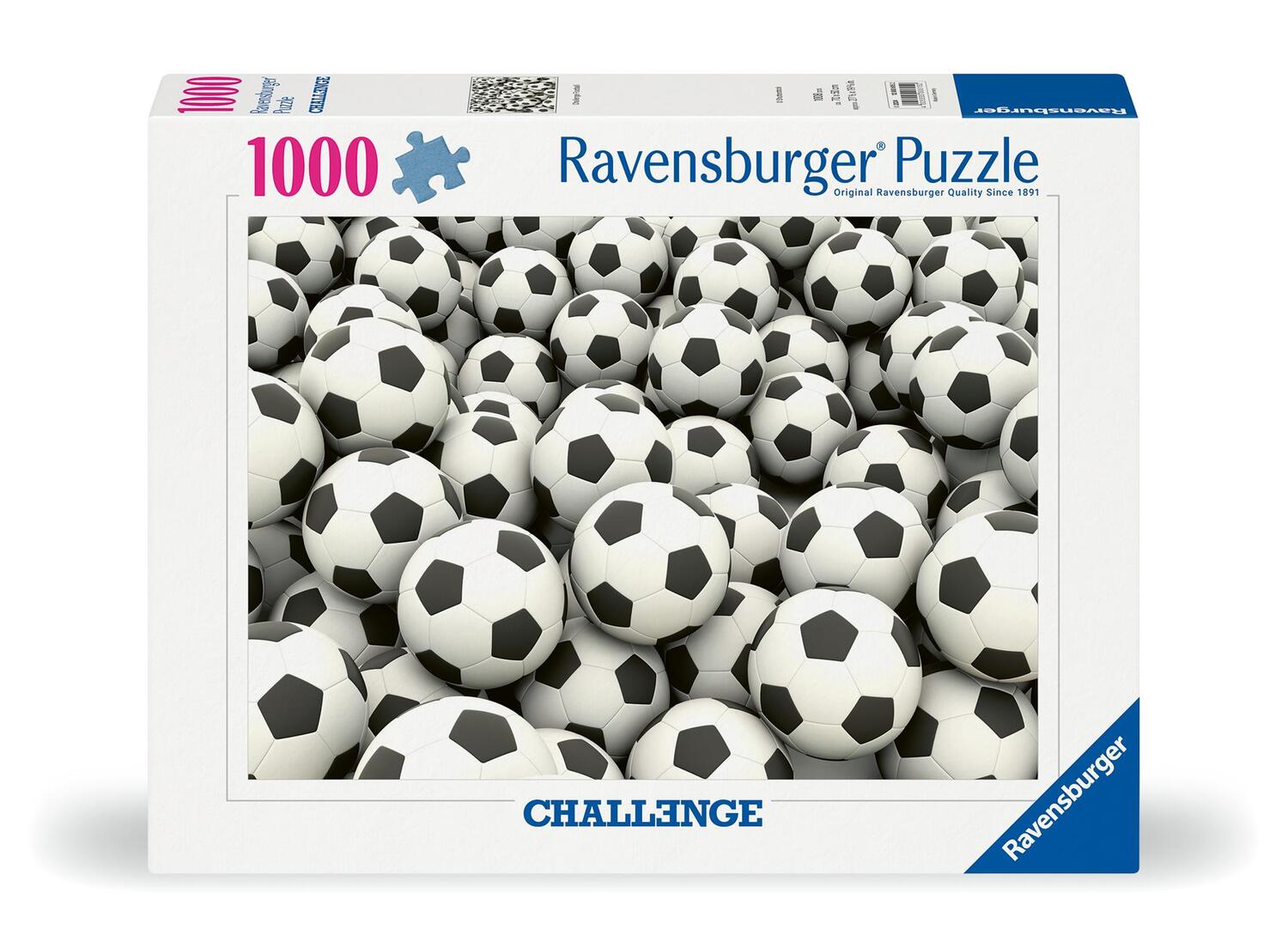 Cover: 4005555006152 | Ravensburger Puzzle 12000615 - Fußball Challenge - 1000 Teile...