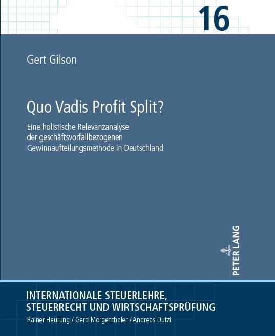 Cover: 9783631921494 | Quo Vadis Profit Split? | Gert Gilson | Buch | Deutsch | 2024