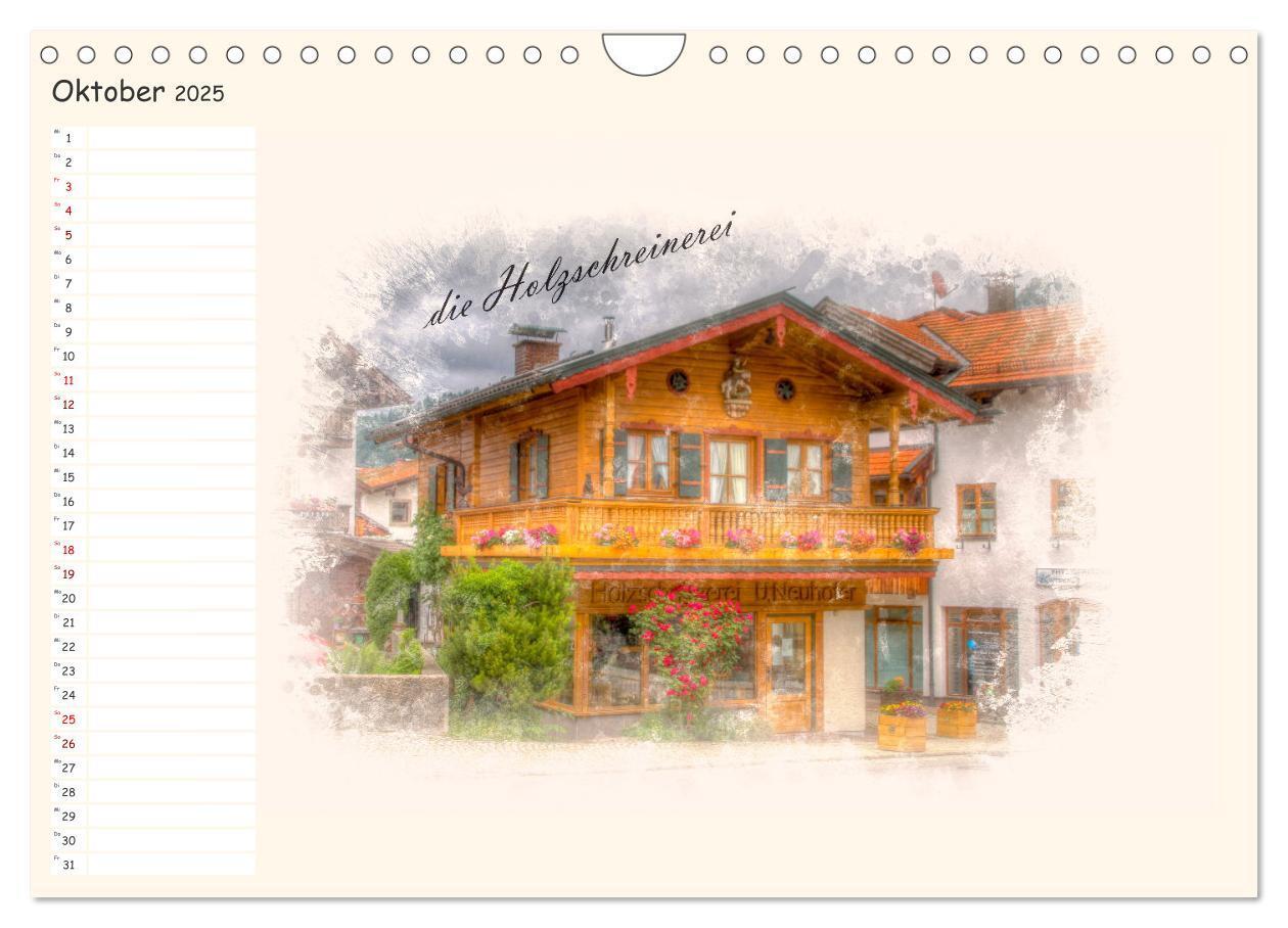 Bild: 9783435027675 | Ruhpolding mein schönes Dorf (Wandkalender 2025 DIN A4 quer),...