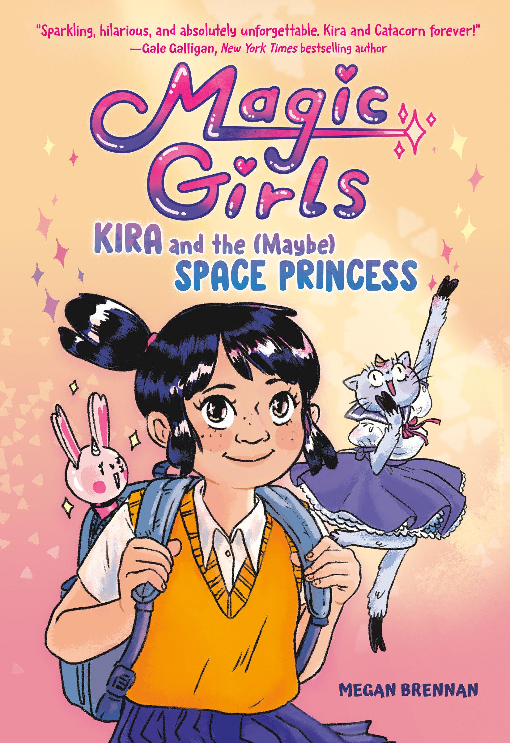 Cover: 9780593709894 | Kira and the (Maybe) Space Princess | (A Graphic Novel) | Brennan