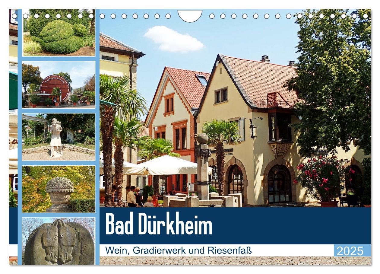 Cover: 9783435163113 | Bad Dürkheim - Wein, Gradierwerk und Riesenfaß (Wandkalender 2025...