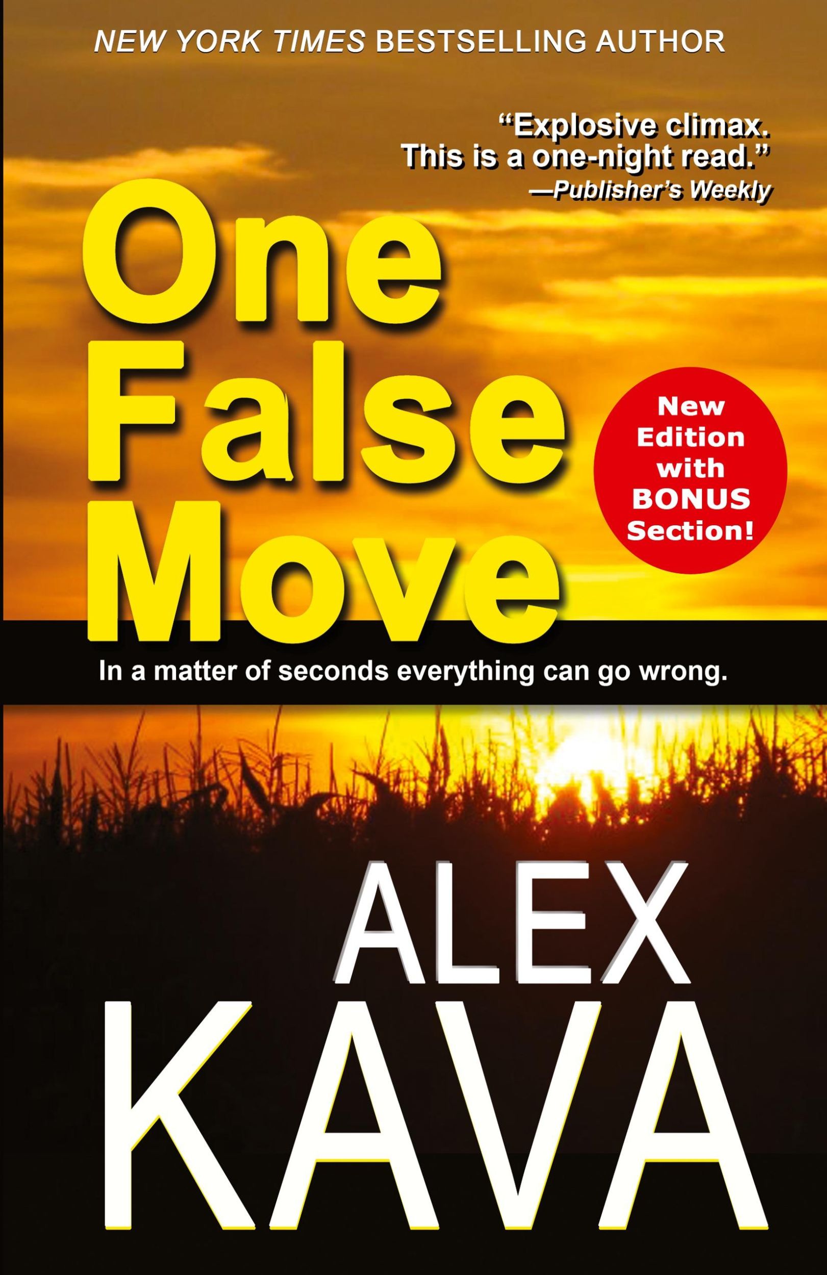 Cover: 9780997389739 | One False Move | Alex Kava | Taschenbuch | Englisch | 2017