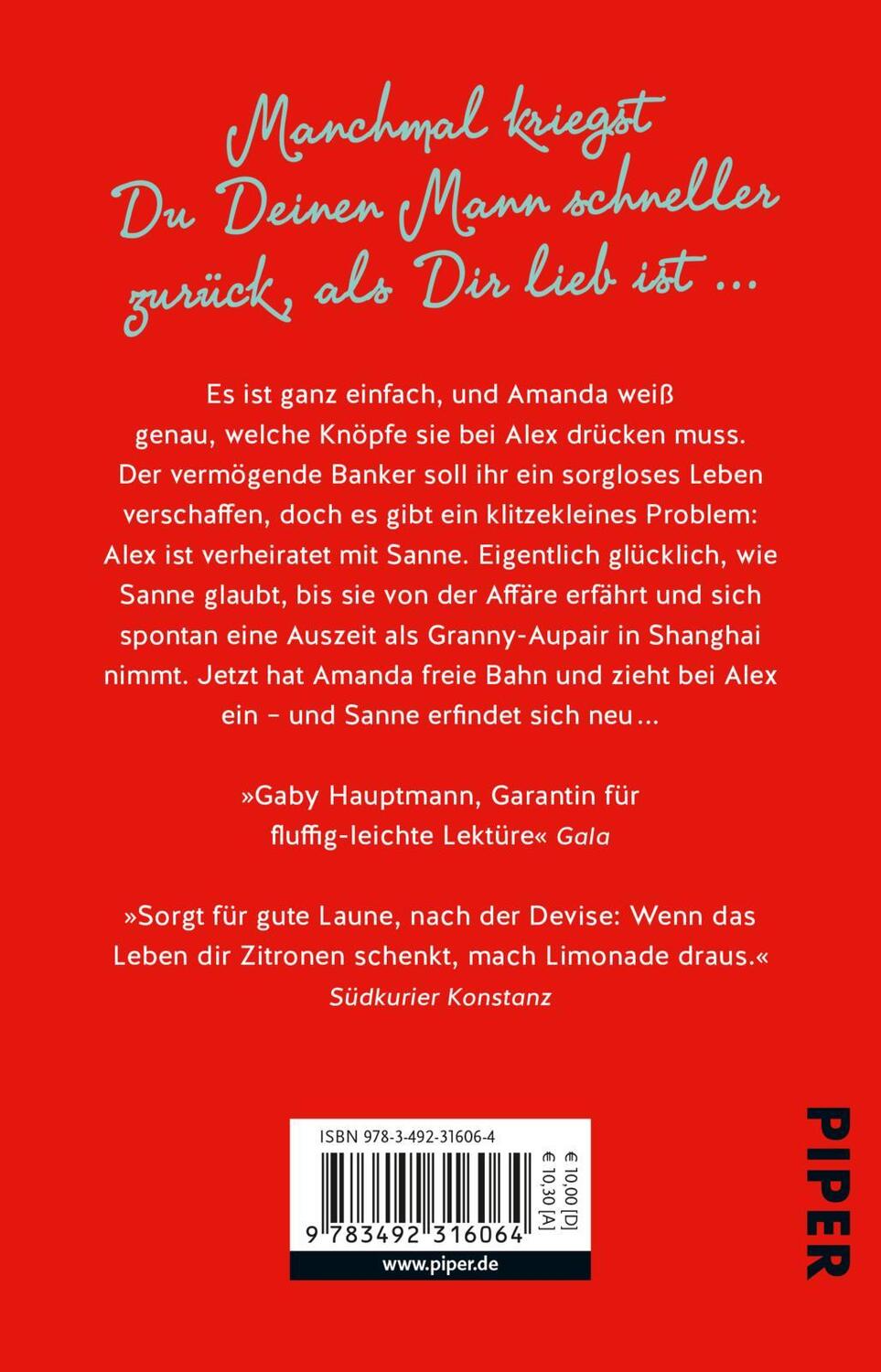 Rückseite: 9783492316064 | Lebenslang mein Ehemann? | Roman | Gaby Hauptmann | Taschenbuch | 2020