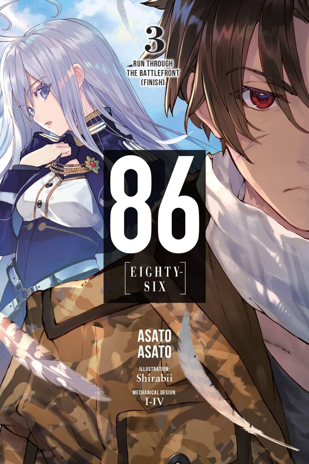 Cover: 9781975303112 | 86--Eighty-Six, Vol. 3 (Light Novel) | Asato Asato | Taschenbuch