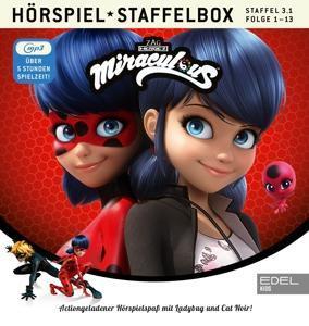 Cover: 4029759174370 | Staffelbox 3.1,Folge 1-13 | Miraculous | DVD-ROM | 340 Min. | Deutsch