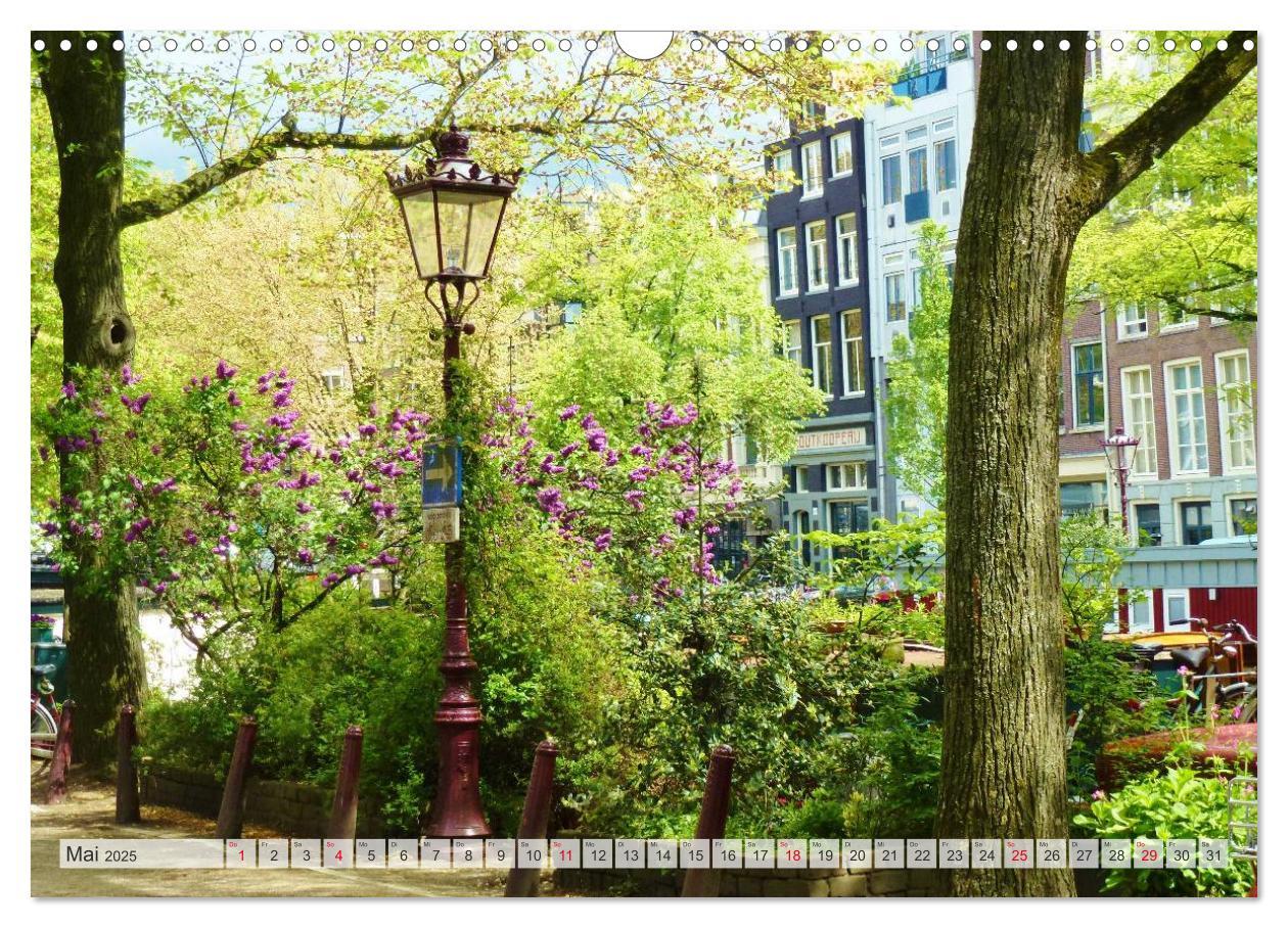 Bild: 9783435805945 | Amsterdam (Wandkalender 2025 DIN A3 quer), CALVENDO Monatskalender