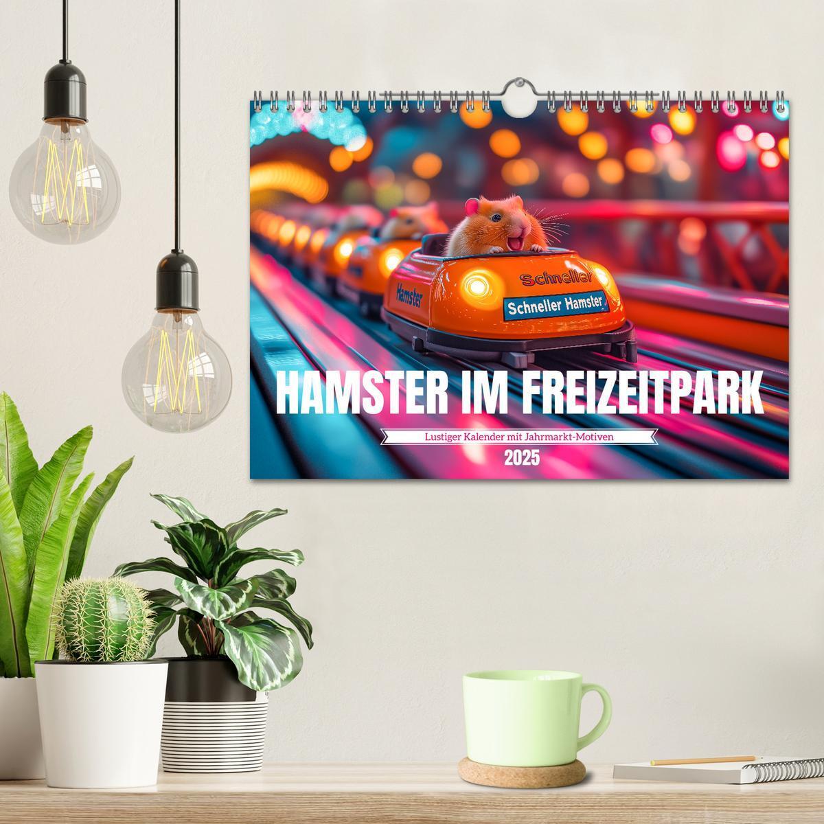 Bild: 9783457211618 | Hamster im Freizeitpark - Lustiger Kalender mit Jahrmarkt-Motiven...