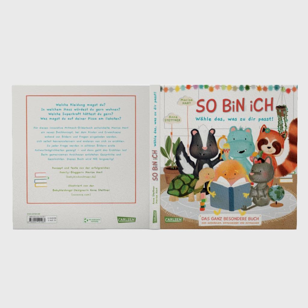 Bild: 9783551191267 | So bin ich - Wähle das, was zu dir passt | Marisa Hart | Buch | 160 S.