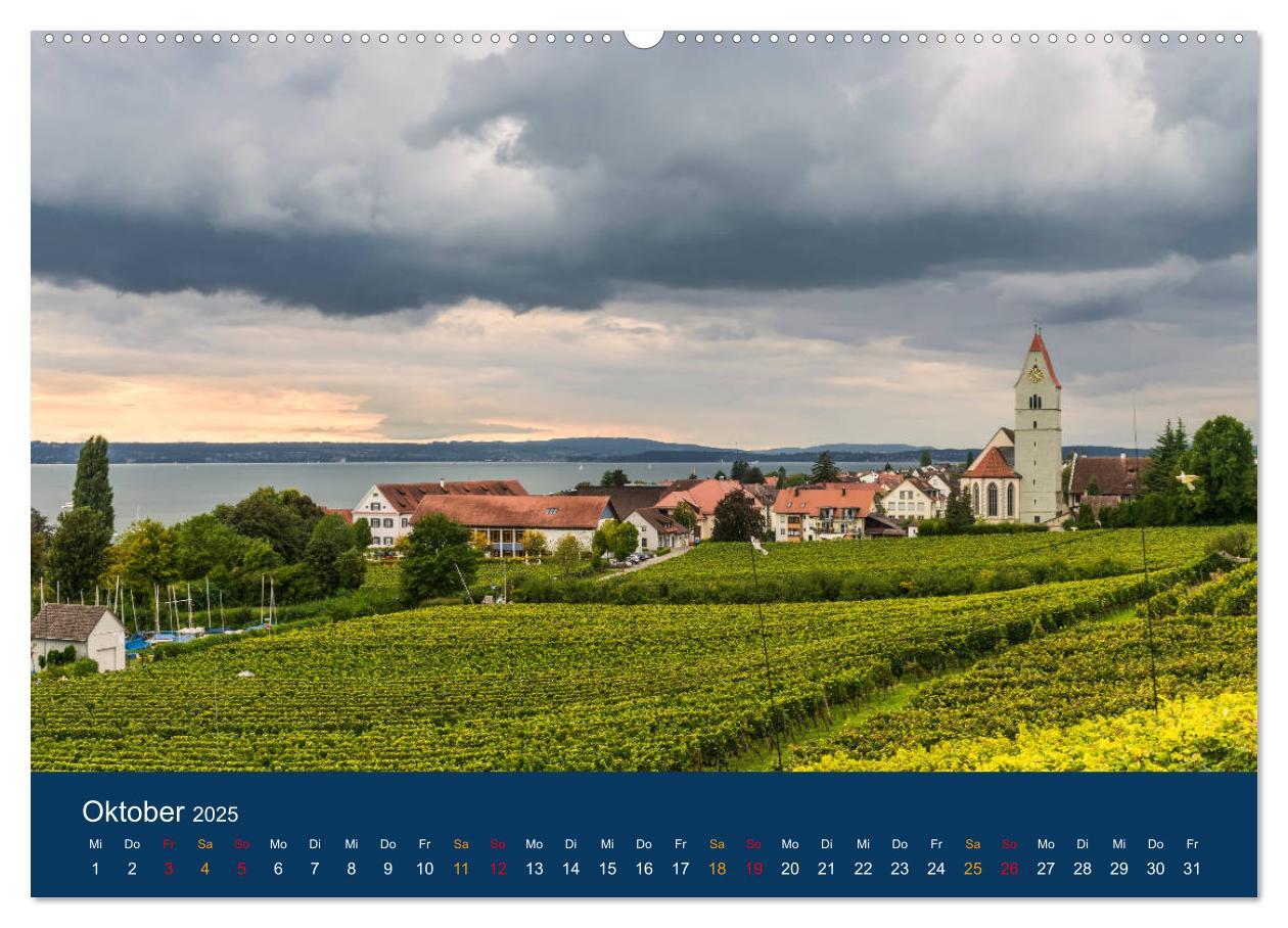 Bild: 9783435412679 | Ansichten vom Bodensee (Wandkalender 2025 DIN A2 quer), CALVENDO...