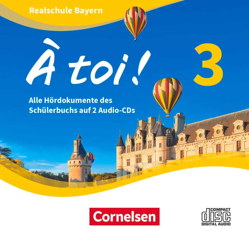 Cover: 9783061222284 | À toi ! Band 3 - Bayern - Audio-CDs | Audio-CDs | Audio-CD | CD | 2021