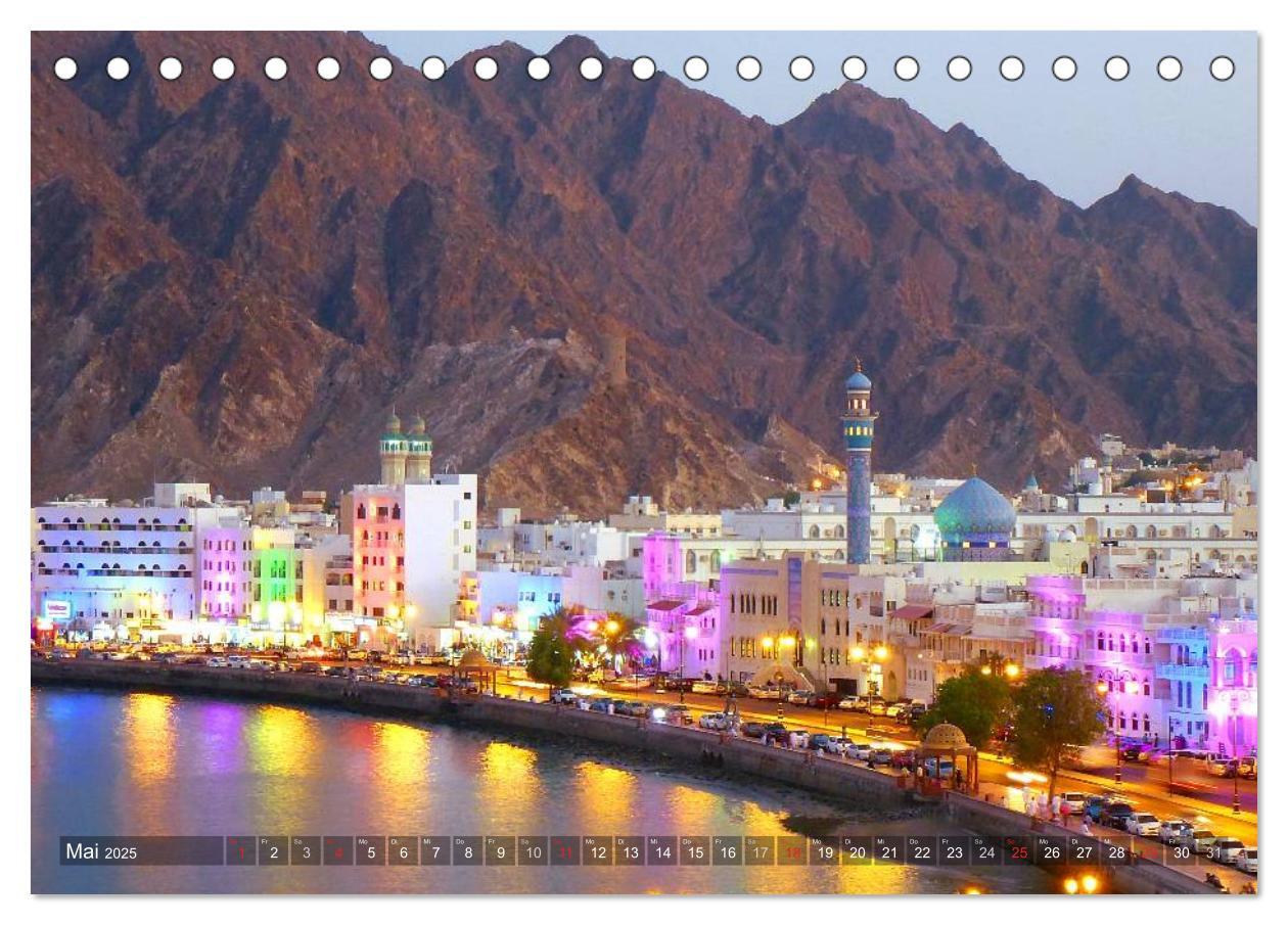 Bild: 9783435695201 | Oman - Eine Bilder-Reise (Tischkalender 2025 DIN A5 quer), CALVENDO...