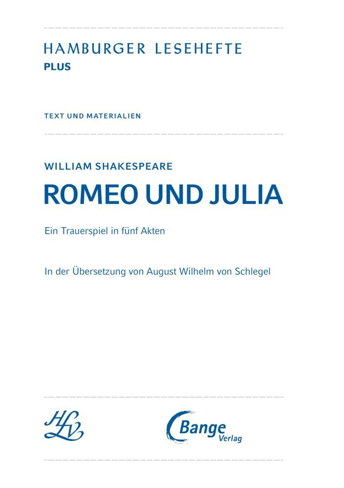 Bild: 9783804425781 | Romeo und Julia von William Shakespeare (Textausgabe) | Buch | Deutsch