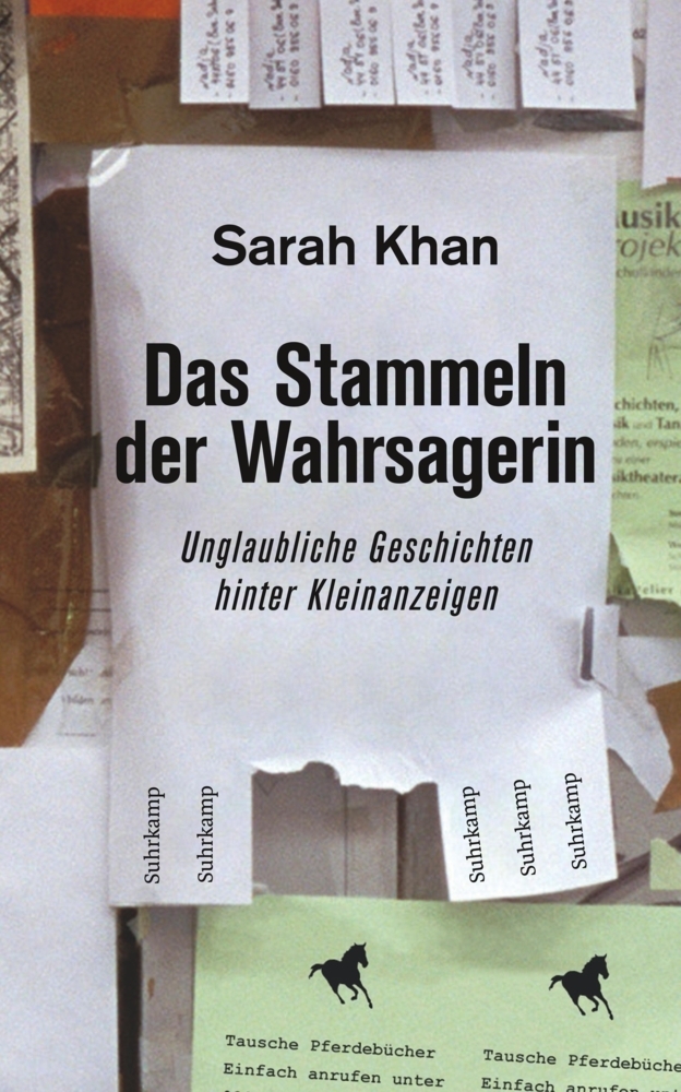 Cover: 9783518467312 | Das Stammeln der Wahrsagerin | Sarah Khan | Taschenbuch | 2017