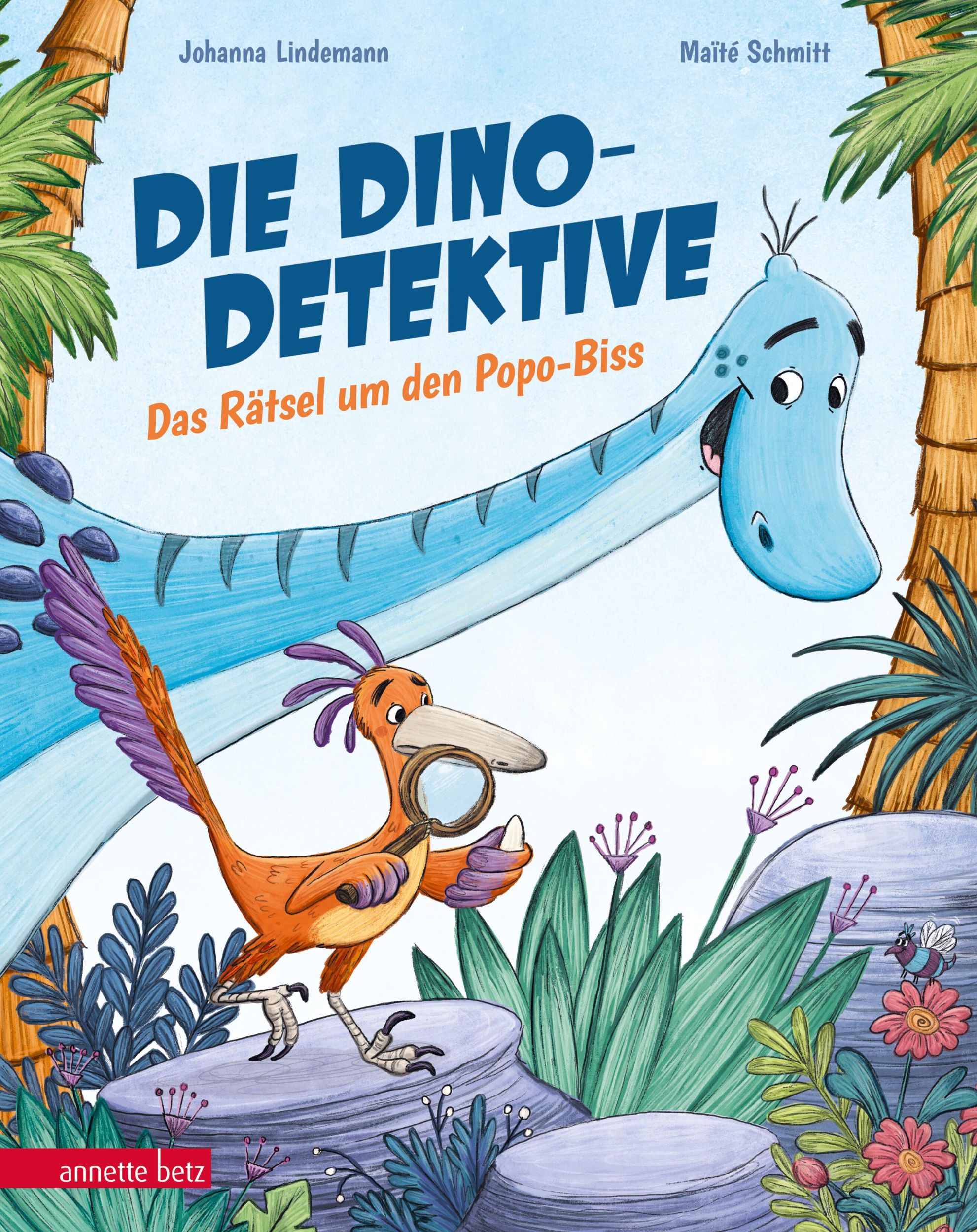 Cover: 9783219120530 | Die Dino-Detektive | Das Rätsel um den Popo-Biss | Johanna Lindemann