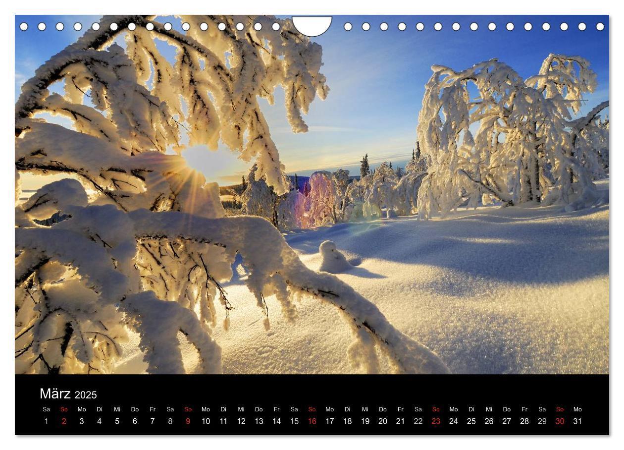 Bild: 9783435820313 | Schweden (Wandkalender 2025 DIN A4 quer), CALVENDO Monatskalender