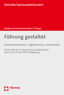 Cover: 9783848762521 | Führung gestaltet | Kongress der Sozialwirtschaft e.V. | Taschenbuch