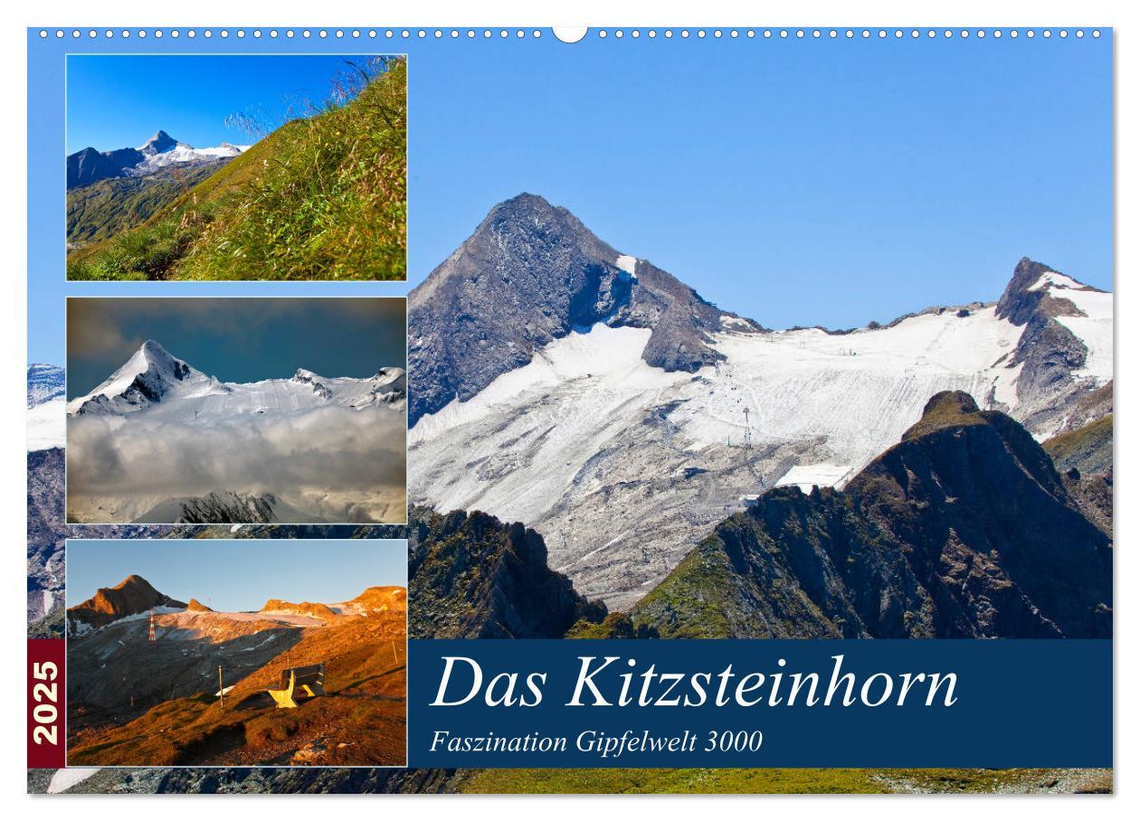 Cover: 9783435400300 | Das Kitzsteinhorn (Wandkalender 2025 DIN A2 quer), CALVENDO...