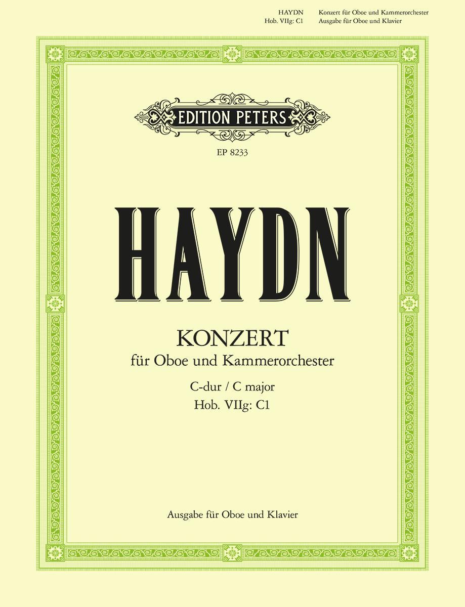 Cover: 9790014063214 | Oboe Concerto in C Hob. Viig: C1 (Edition for Oboe and Piano) | Haydn