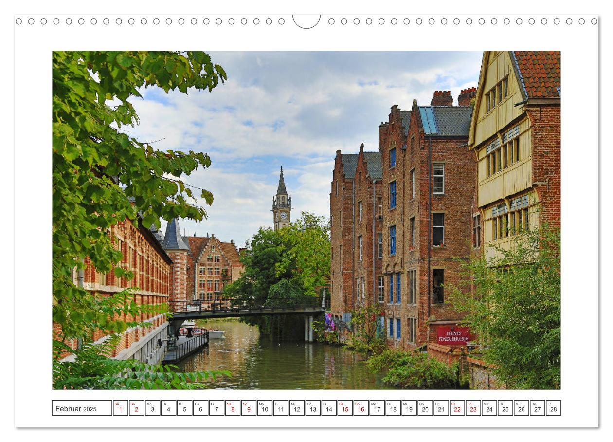 Bild: 9783435387915 | Unterwegs in Flandern (Wandkalender 2025 DIN A3 quer), CALVENDO...