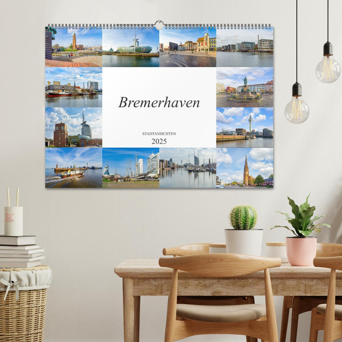 Bild: 9783435181988 | Bremerhaven Stadtansichten (Wandkalender 2025 DIN A2 quer),...