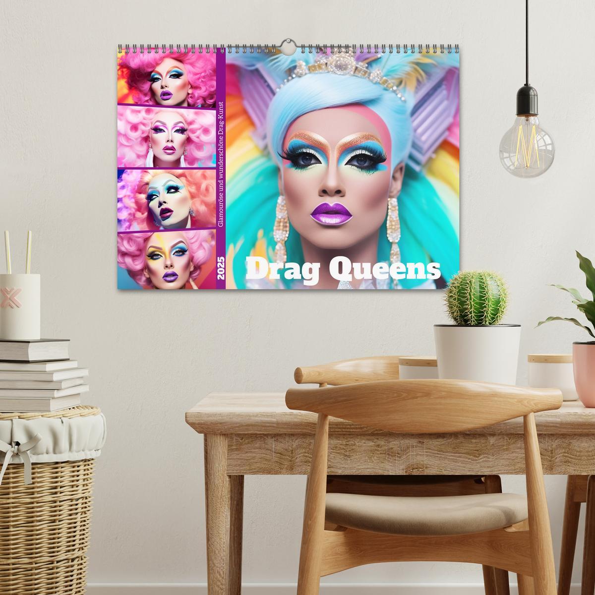 Bild: 9783383894282 | Drag Queens. Glamouröse und wunderschöne Drag-Kunst (Wandkalender...