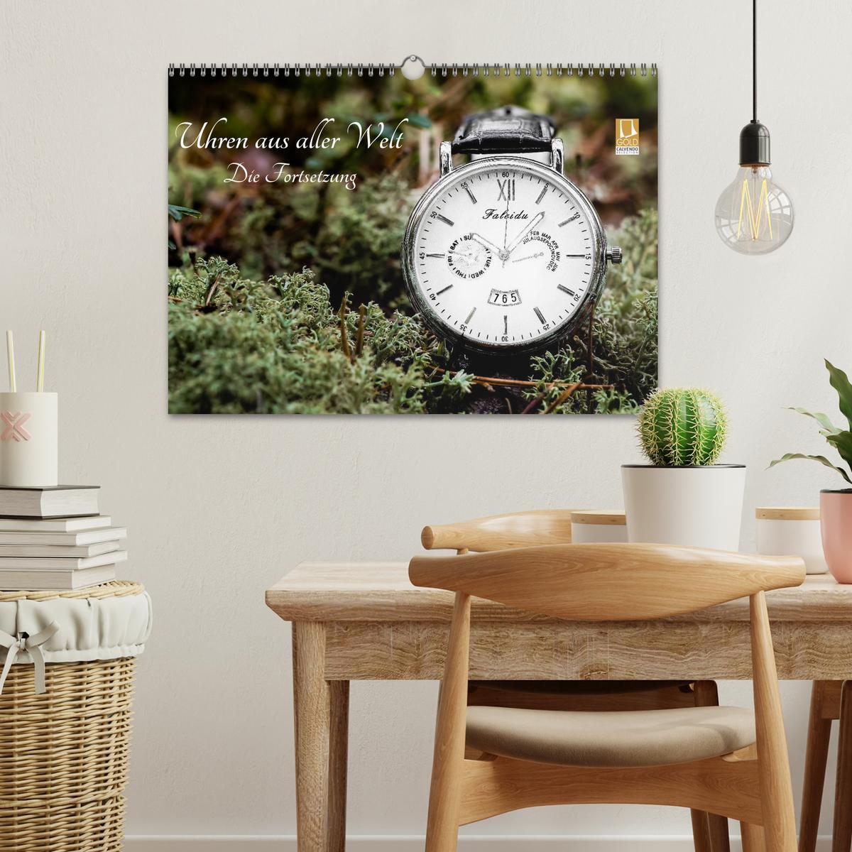 Bild: 9783435372416 | Uhren aus aller Welt - Die Fortsetzung (Wandkalender 2025 DIN A3...