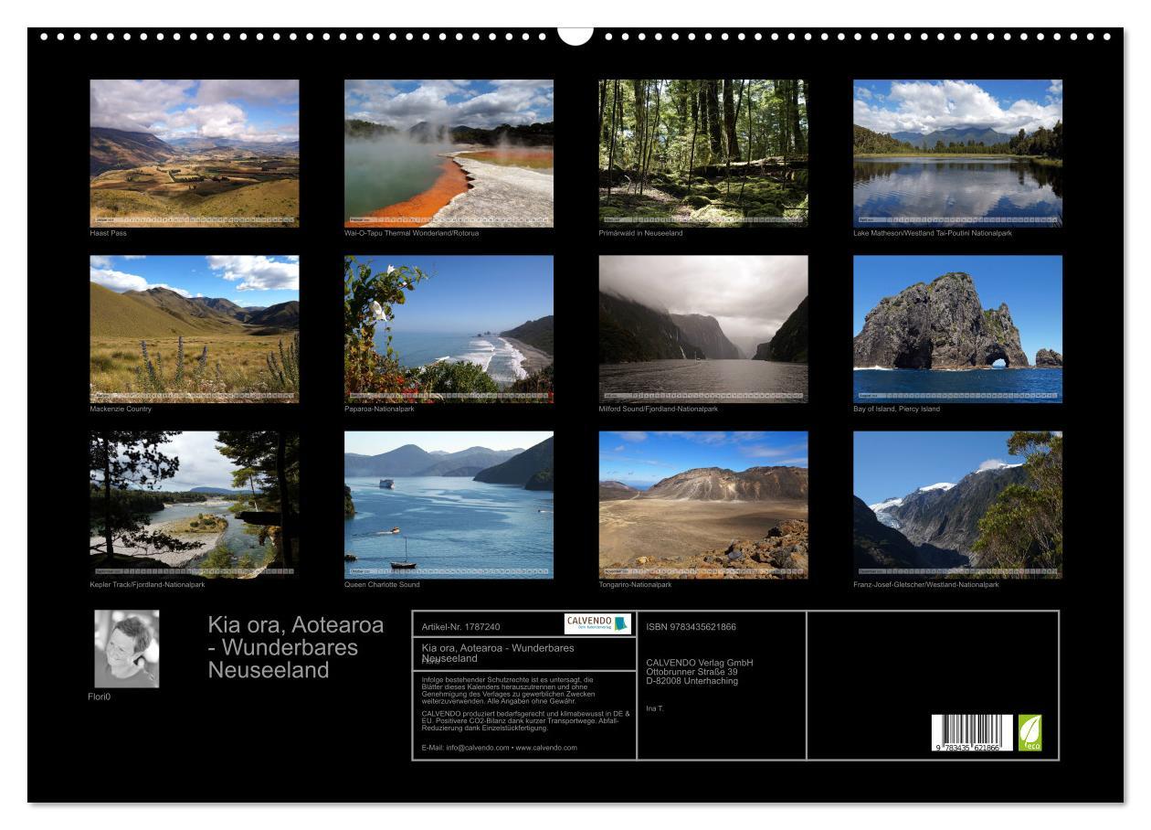 Bild: 9783435621866 | Kia ora, Aotearoa - Wunderbares Neuseeland (Wandkalender 2025 DIN...