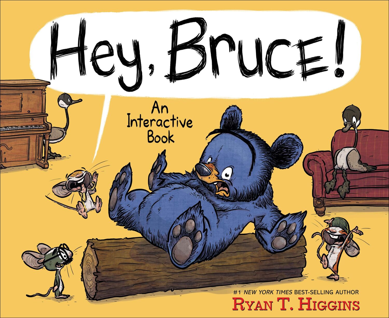 Cover: 9781368084116 | Hey, Bruce! | An Interactive Book | Ryan T Higgins | Buch | Gebunden