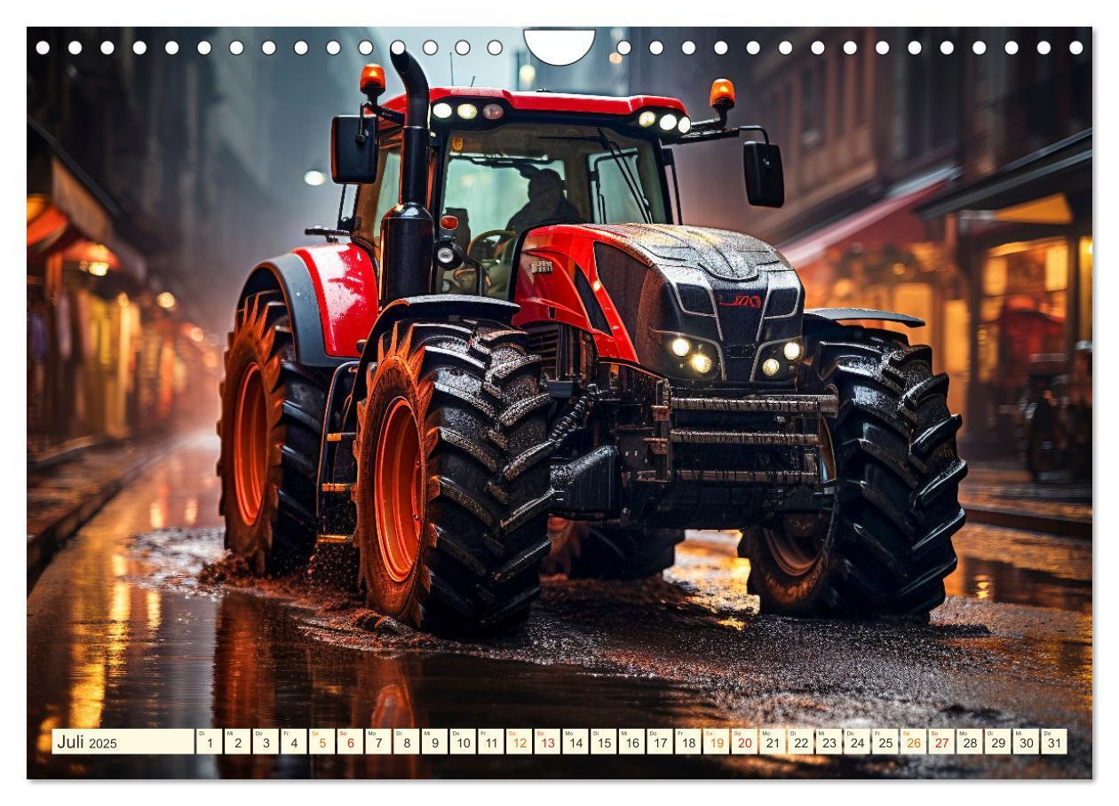 Bild: 9783383856358 | Traktor Fantasien (Wandkalender 2025 DIN A4 quer), CALVENDO...