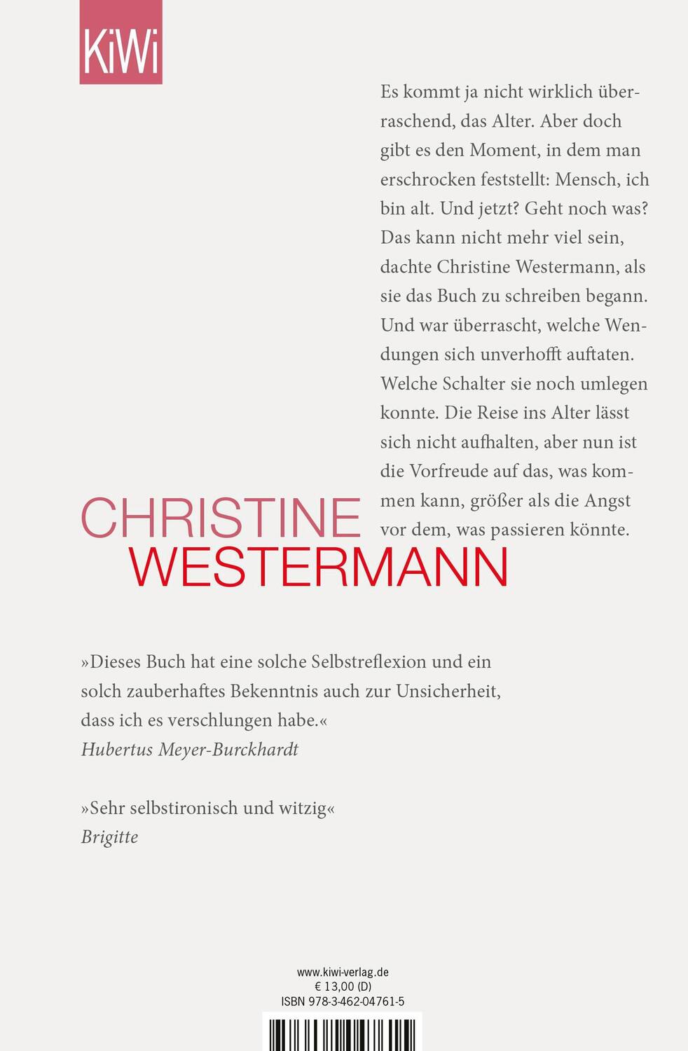 Rückseite: 9783462047615 | Da geht noch was | Mit 65 in die Kurve | Christine Westermann | Buch