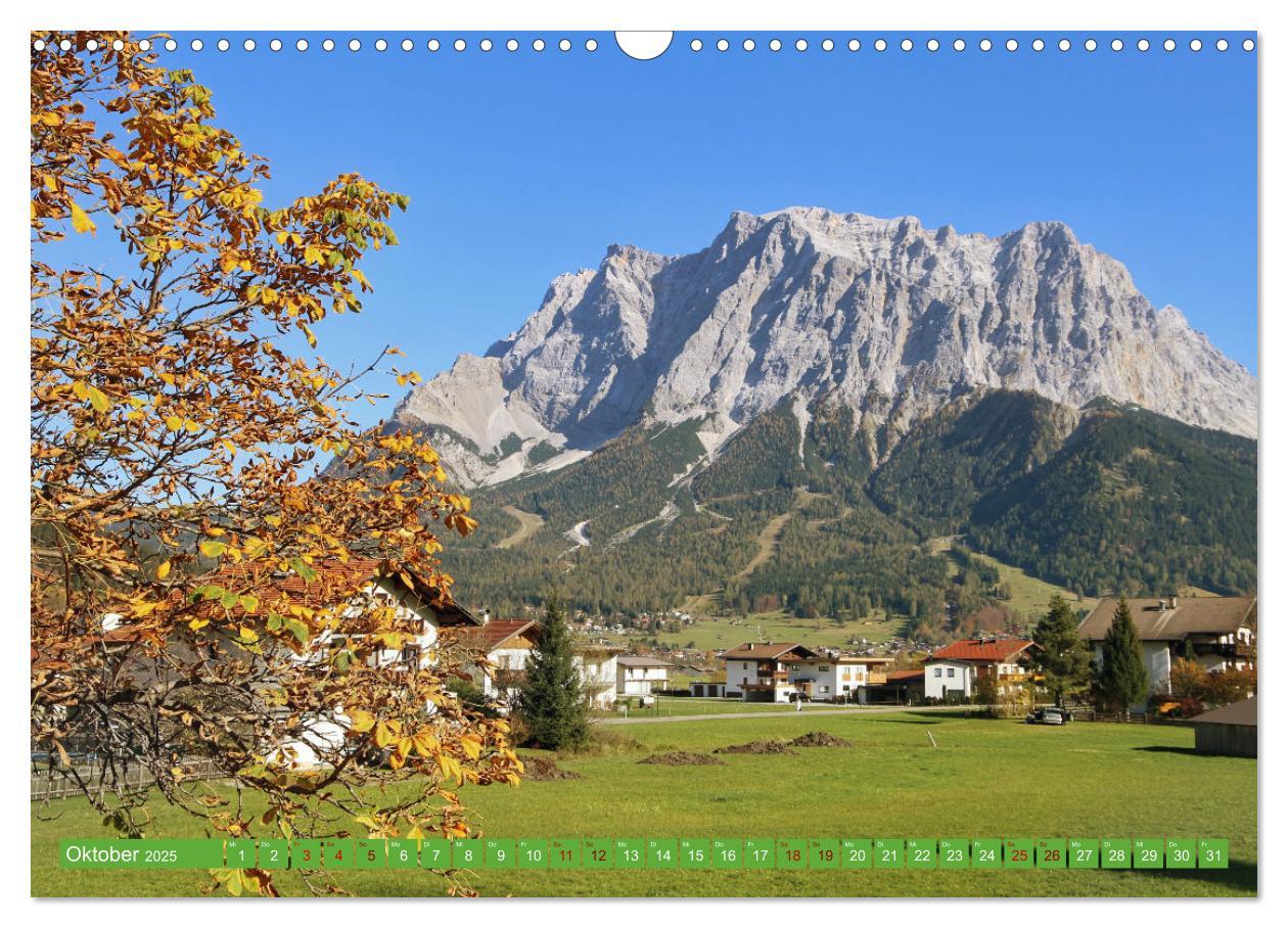 Bild: 9783383982552 | Zauber der Zugspitze (Wandkalender 2025 DIN A3 quer), CALVENDO...