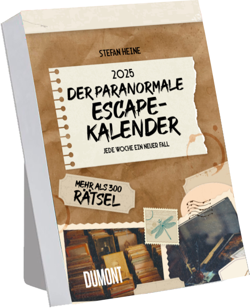 Cover: 4250809654300 | DUMONT - Stefan Heine: Der paranormale Escape-Kalender 2025...