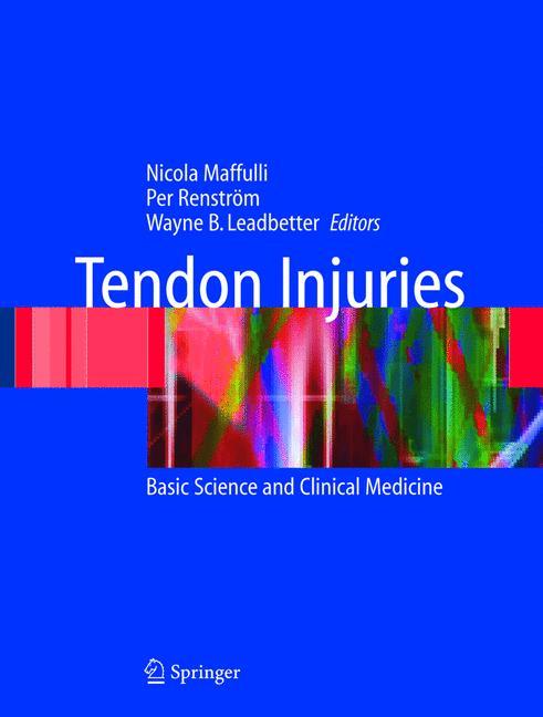 Cover: 9781849968775 | Tendon Injuries | Basic Science and Clinical Medicine | Taschenbuch