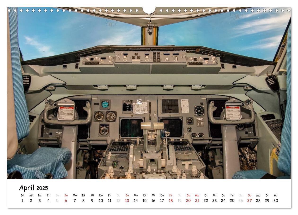 Bild: 9783435467624 | Flight deck - das beste Büro (Wandkalender 2025 DIN A3 quer),...