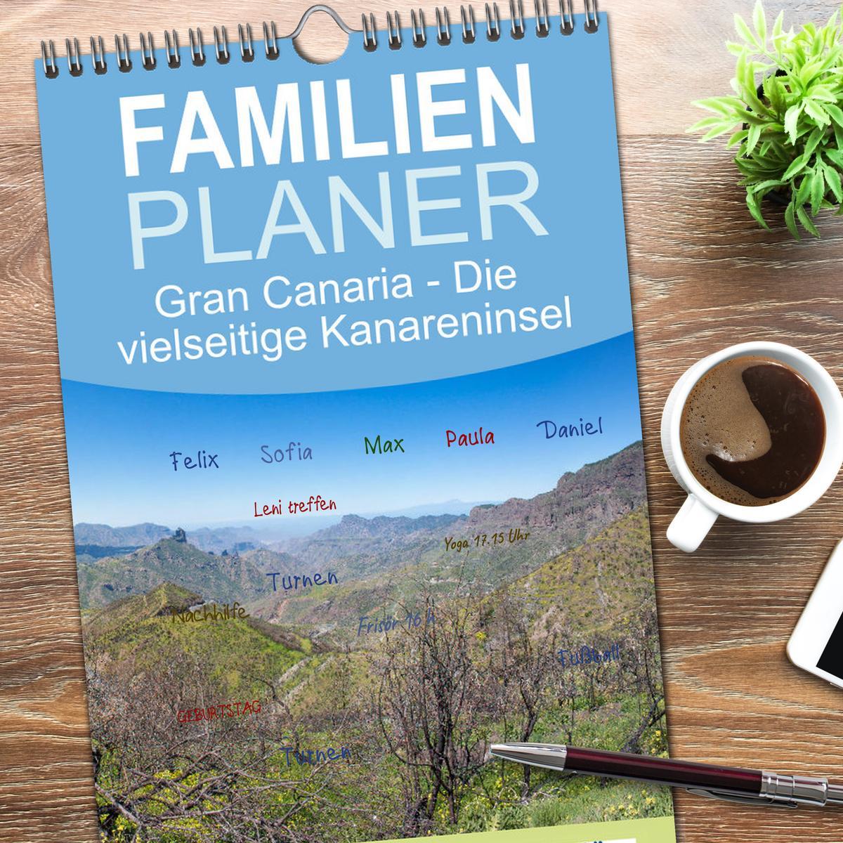 Bild: 9783457099421 | Familienplaner 2025 - Gran Canaria - Die vielseitige Kanareninsel...