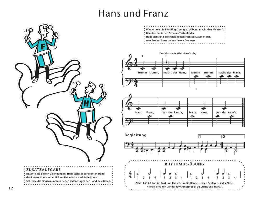 Bild: 9783865439444 | Wir musizieren am Klavier Band 1 - Neuauflage. Bd.1 | Schaum | Buch