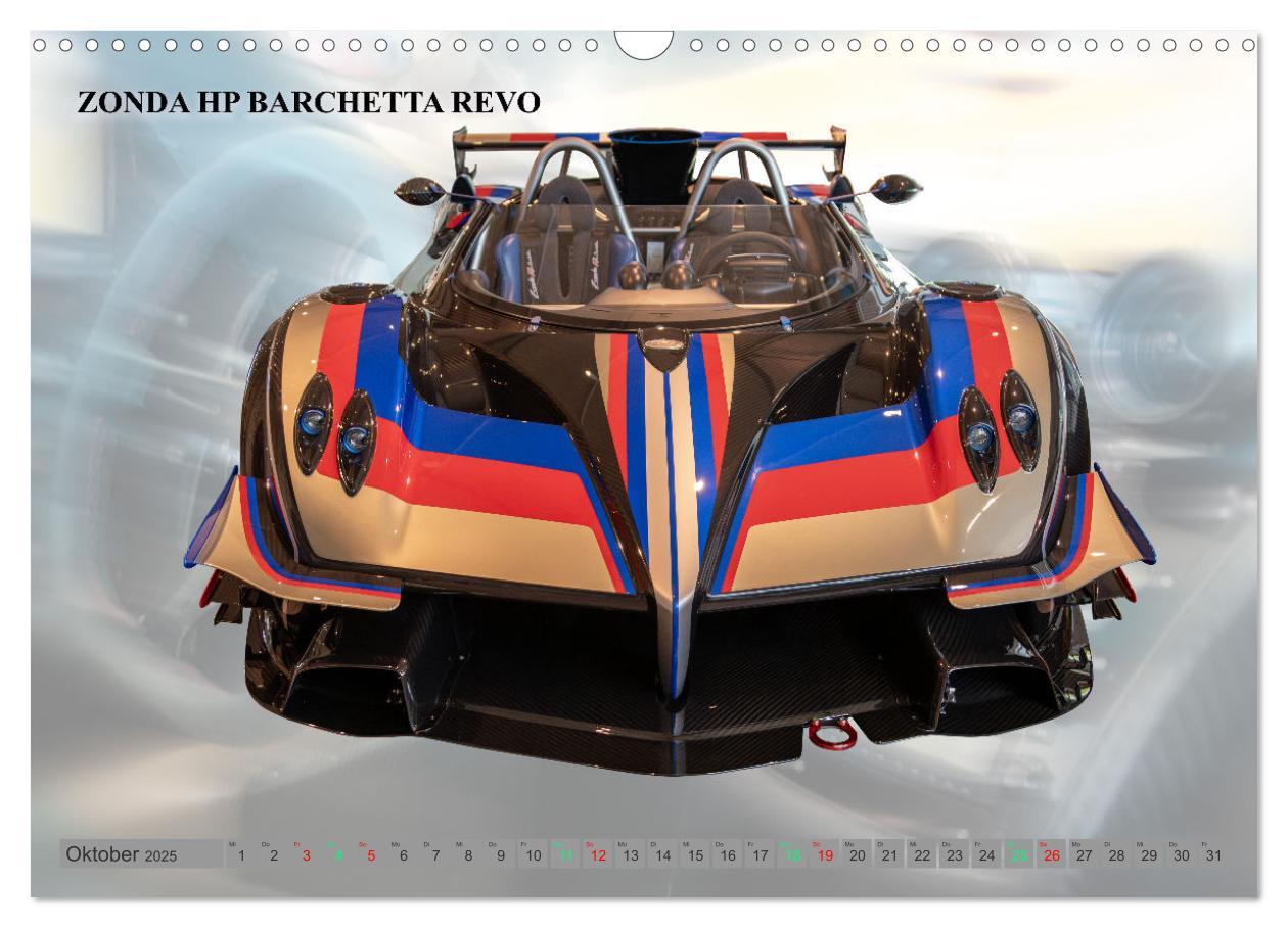 Bild: 9783383871955 | Pagani italienische Automobilkunst (Wandkalender 2025 DIN A3 quer),...