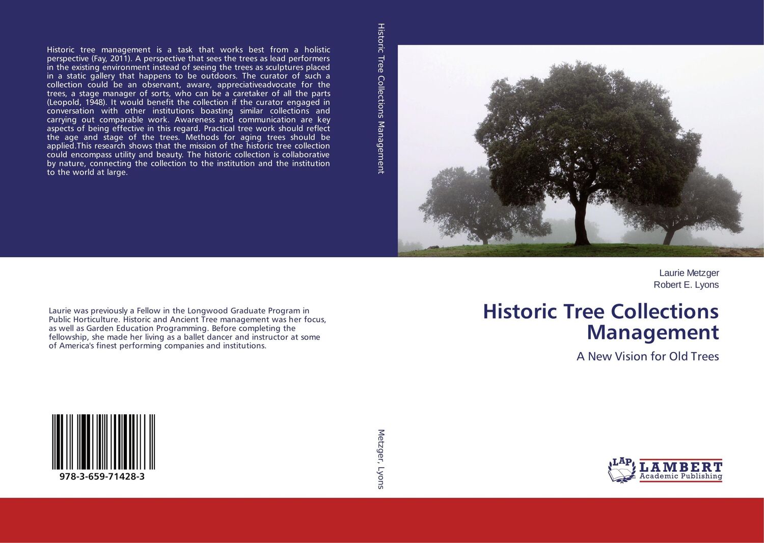 Cover: 9783659714283 | Historic Tree Collections Management | A New Vision for Old Trees