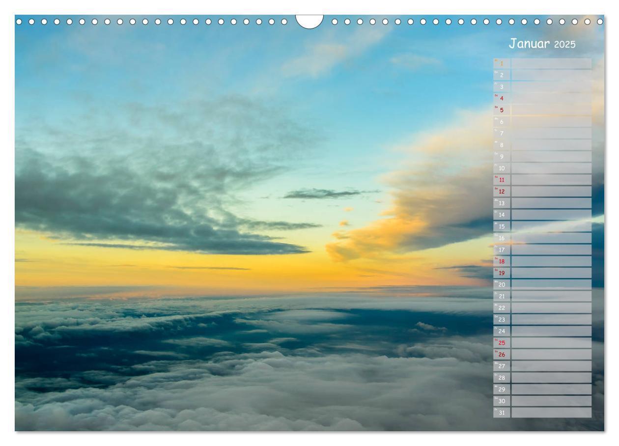 Bild: 9783435373475 | Colours of Flight - Stimmungen über den Wolken (Wandkalender 2025...